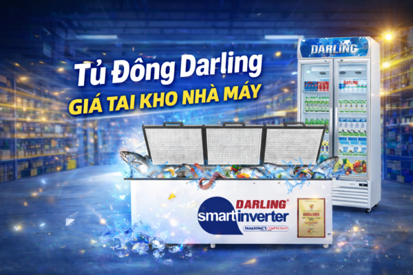Tủ đông darling