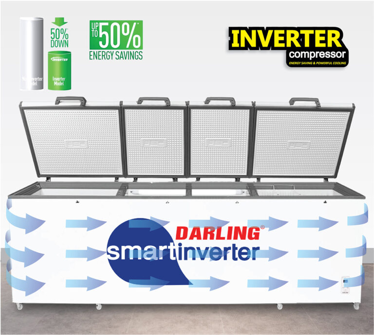 Tủ đông Darling 2100 lít DMF-1779 ASI Smart Inverter