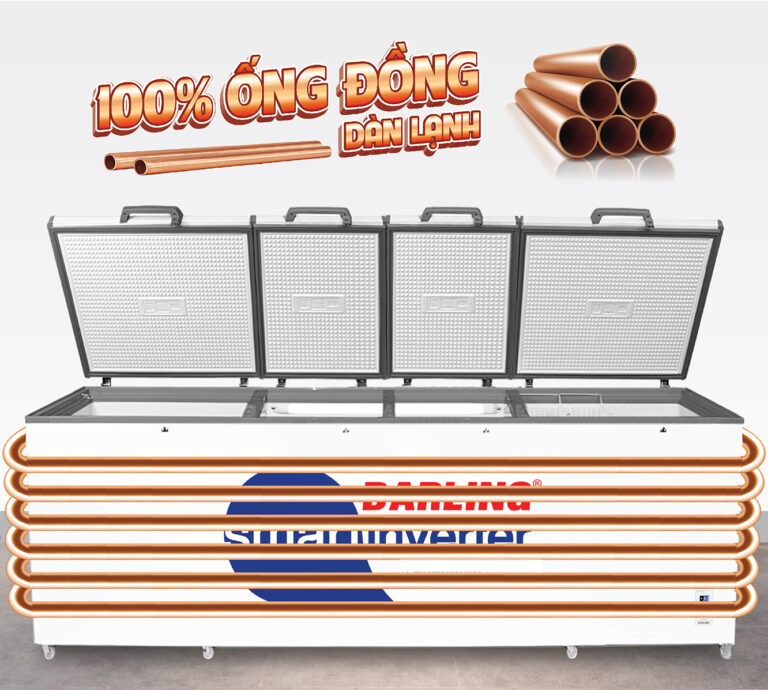 Tủ đông Darling 2100 lít DMF-1779 ASI Smart Inverter