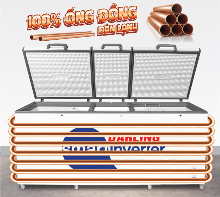 Tủ đông Darling 1400 lít DMF-1279 ASI Smart Inverter