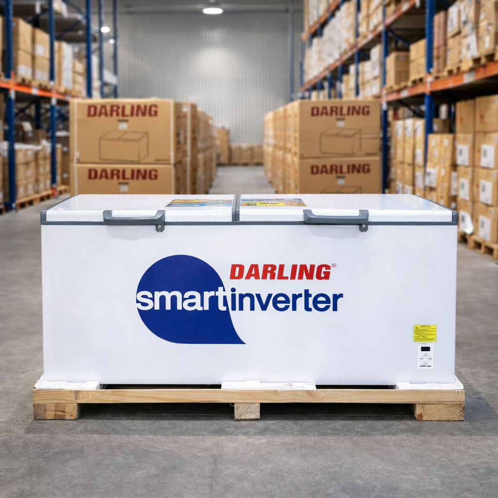 Tủ đông darling 1050l DMF-1079ASI Smart Inverter