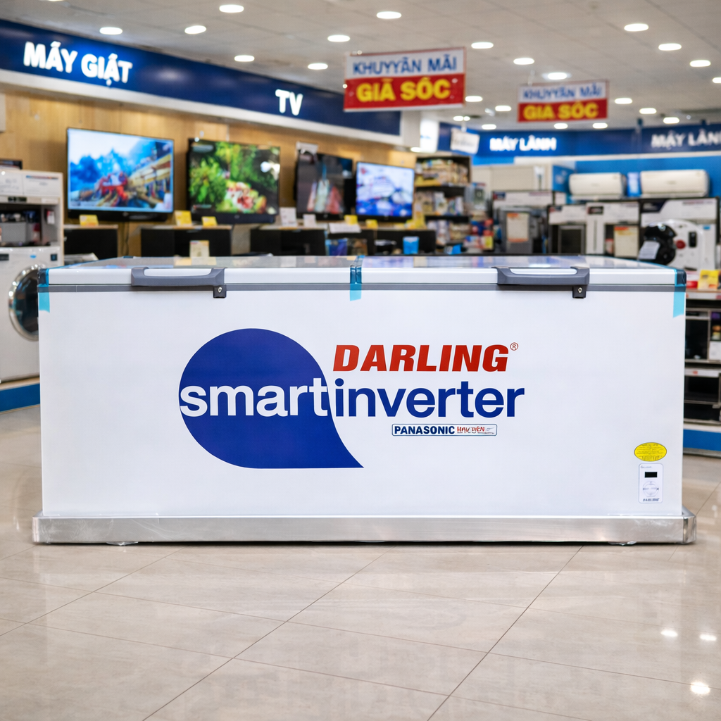 Tủ đông Darling 1200l DMF-1179 ASI Smart Inverter