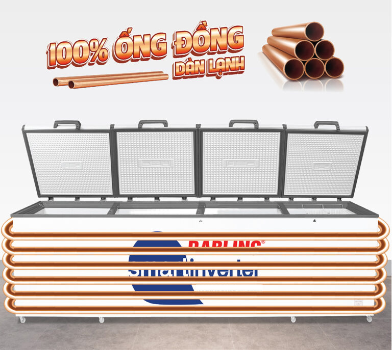 Tủ đông Darling 2500 lít DMF-1979 ASI Smart Inverter