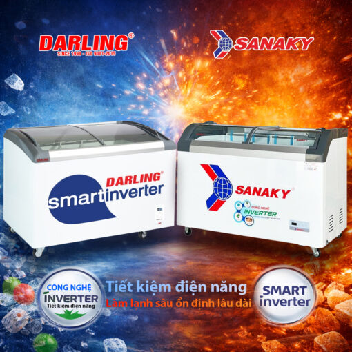 Tủ đông kính lùa