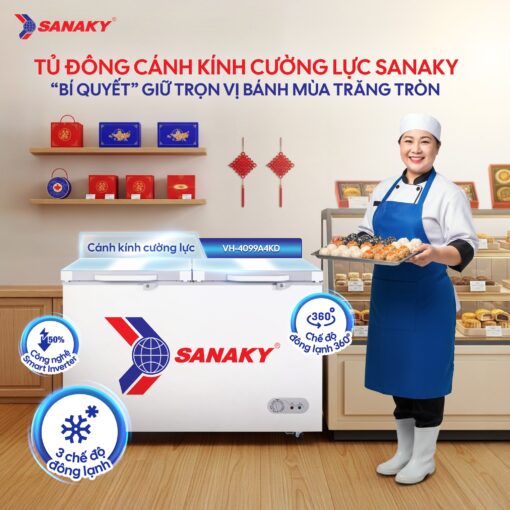 Tủ đông Sanaky