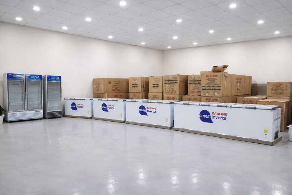 Tủ đông Darling của nước nào? Có phải thương hiệu Việt Nam?