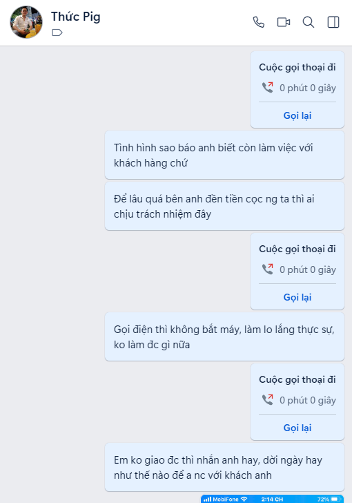 Vận Tải Thức Pig 0965.462.520 và Vận Tải Ngọc Tân 032.737.3837 lừa đảo không ?