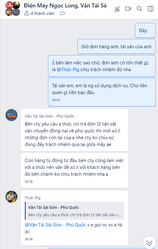 Vận Tải Thức Pig 0965.462.520 và Vận Tải Ngọc Tân 032.737.3837 lừa đảo không ?
