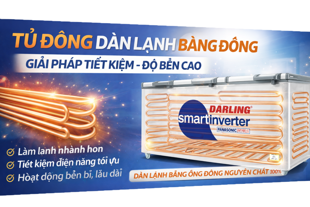 Tủ đông dàn lạnh đồng