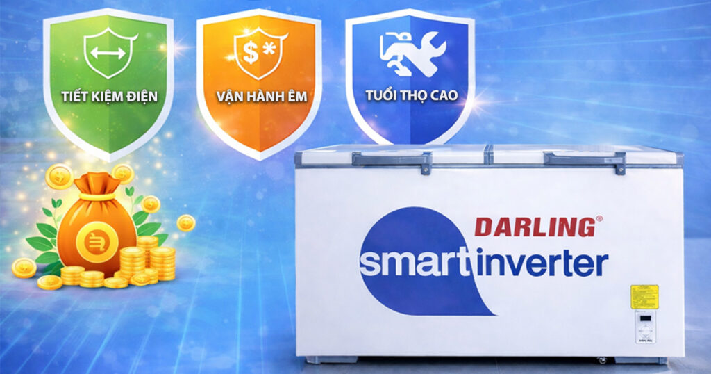 Tủ Đông Inverter Tiết Kiệm Điện Là Gì? Có Đáng Mua 2026?