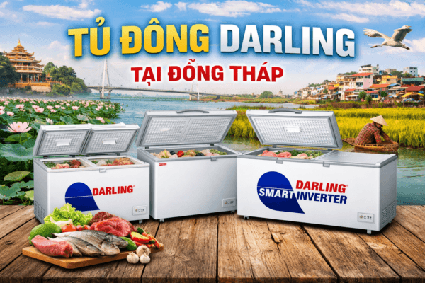 Tủ đông Darling tại Đồng Tháp