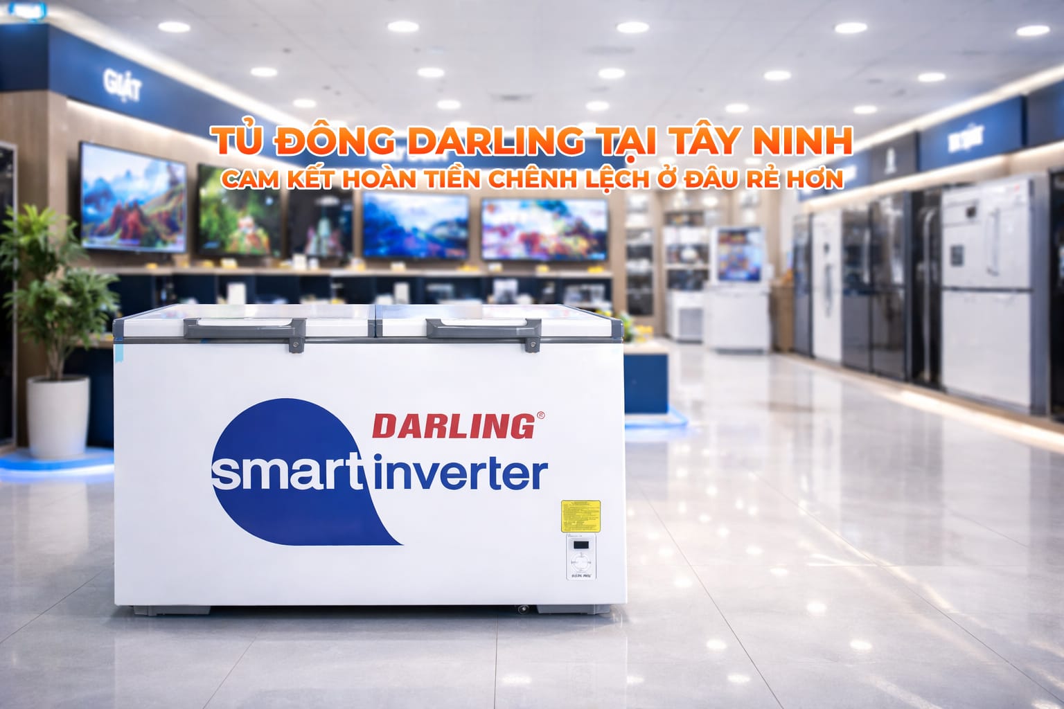 Tủ đông Darling tại Tây Ninh